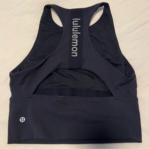 Lululemon Athletica x SoulCycle Crop Bra Black Sz 8
